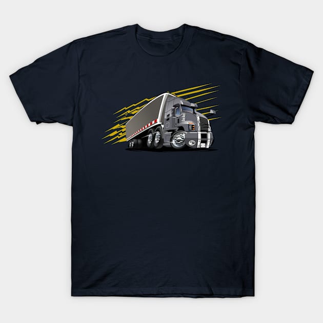 Cartoon truck T-Shirt by Mechanik